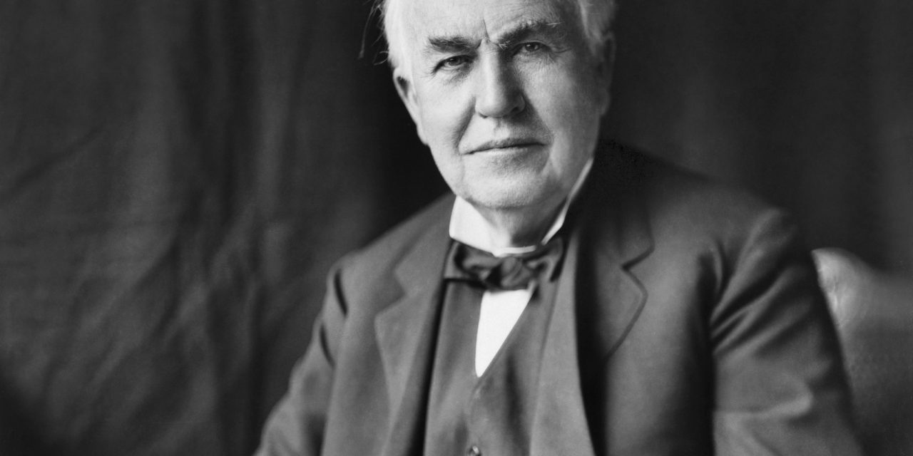 Uitvinder Thomas Edison