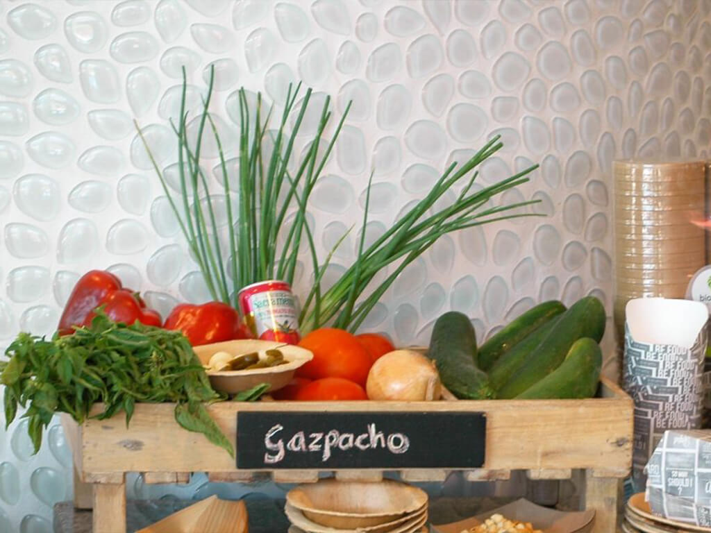 Gazpacho soep @Renaissance Hotel